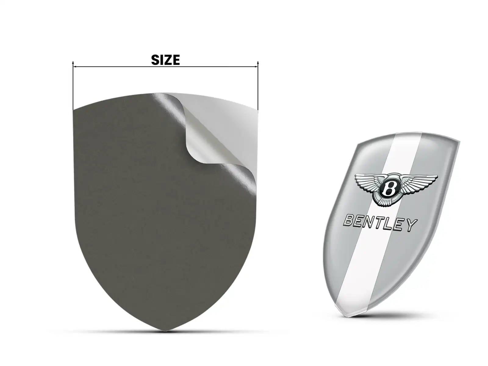 Bentley Adesivi Vetri Auto su Misura Max Pro Chic Durevoli